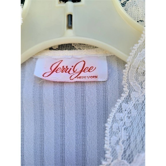 Vintage Jerri Gee Spaghetti Straps Maxi‎ Dress and Peplum Lace Collar Jacket - Picture 9 of 12